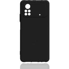 Ardemix Xiaomi Poco X4 Pro 5g Kılıf Ardx Biye Silikon-Siyah