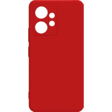 Ardemix Xiaomi Redmi Note 12 4g Kılıf Ardx Biye Silikon-Kırmızı