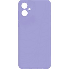 Ardemix Samsung Galaxy A04E Kılıf Ardx Biye Silikon-Lila