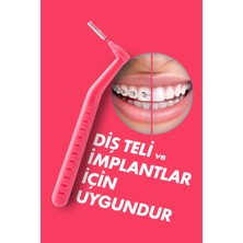 Glimo Açılı Arayüz Fırçası 5’li Xs | Dar Diş Araları Için Hassas Temizlik | Diş Eti Dostu, Plak Karşıtı