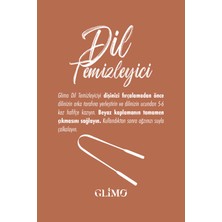 Glimo Dil Temizleyici | Ağız Kokusu Karşıtı, Paslanmaz Çelik Hijyenik Tasarım,ferah Nefes, Derin Temizlik