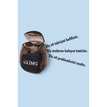 Glimo Diş Ipi Doğal Vegan 22mm Mumlu