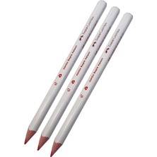 Faber-Castell Faber Castell Jumbo Başlık Kalemi Kırmızı Renkli 3 Adet Kalem Seti Türkiye Menşeli