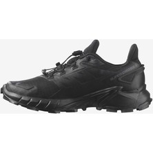 Salomon Supercross 4 Gore-Tex Kadın Koşu Ayakkabısı - Siyah
