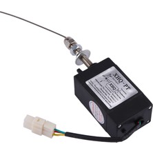 Stellar3 Normalde Açık Dc 12V Motor Alev Söndürme Cihazı Motor Durdurma Solenoid Valfı Xhq-Pt Güç Açık Çekme Tipi Alev Söndürme Manyetik (Yurt Dışından)