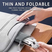 Cocoloco Home Laptop Yükseltici Ayarlanabilir Alüminyum Tablet Notebook Tutucu Stand Taşınabilir Kılıf Hediyeli