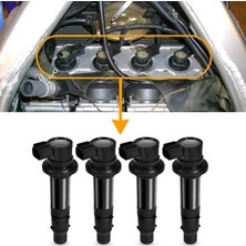 Stellar3 Adet Ateşleme Bobini F6T558 F6T560 Yamaha Yzf R1 R6 R6S Vmx V Max 2002-2017 5VY-82310-00-00 5VY823100000 (Yurt Dışından)