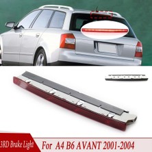 Stellar3 Araba LED Fren Lambası 3rd Yüksek Pozisyon Otomatik Stop Lambası Kırmızı Lens Kuyruk Işık 8E9945097 Audi A4 B6 Avant 2001-2004 Için (Yurt Dışından)