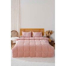 Pembe Bahar Çift Kişilik Tresa Uyku & Çeyiz Seti
