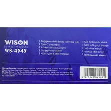 Wıson ws-4545 şarjlı su altı dalış el feneri 100 menzil 10w 1800 lümen