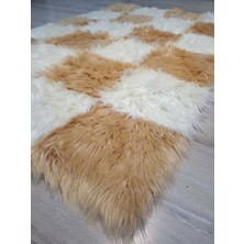Yamalı Home Style Peluş Post Halı 120X180 cm