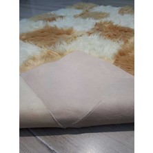 Yamalı Home Style Peluş Post Halı 120X180 cm