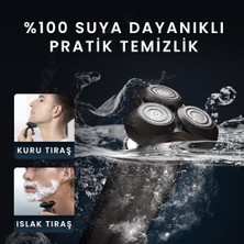 Enchen X8s-C 5 I 1 Arada Suya  Burun Kulak Düzeltici-Yüz Masaj Fırçalı- Şarjlı Islak-Kuru Çoklu Tıraş Seti