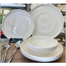 Royking Dına Whıte Body 24 Parça 6 Kişilik Yemek Takımı Drn 23030W