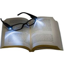 WHB LED Işıklı Gece Kitap Okuma İçin Gözlük- Camsız