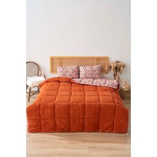 Riva İstanbul Etnik Kiremit Tek Kişilik Tresa Uyku Seti