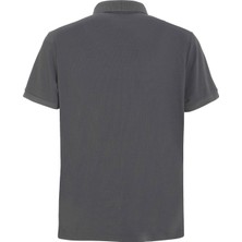 Slam Act Qd Polo Erkek Gri Tişört