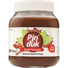 Pinduk Fındık Parçacıklı Kakaolu Fındık Kreması (%23 Fındık) 700 gr