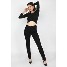 Balins  Normal 5 Cepli Kadın Jean Siyah