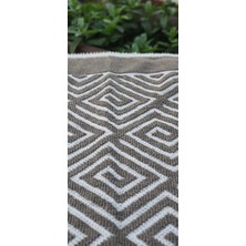 Pamuklu Organik Kilim Yıkanabilir (Kalın Ürün Bukle)