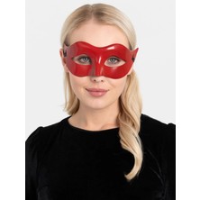 Çerçici Kırmızı Renk Masquerade Kostüm Partisi Venedik Balo Maskesi