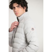 gmg firenze Fermuarlı Slim Fit Şişme Erkek Mont