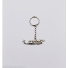 Helikopter Metal Anahtarlık