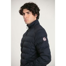 gmg firenze Fermuarlı Slim Fit Şişme Erkek Mont