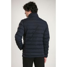 gmg firenze Fermuarlı Slim Fit Şişme Erkek Mont