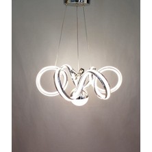 LED 3 Renk Büyük Boy Avize
