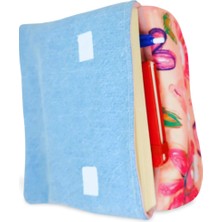 Kalp Desenli Defter & Tablet Çantası