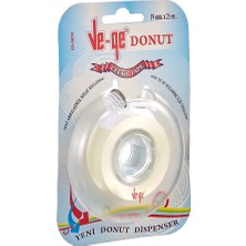 Ve-Ge Selefon Bant Donut Bant Makinalı 19Mm X 25 Cm Şeffaf Ba4000190025D