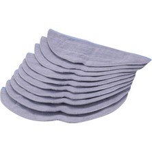 Whispering 10 Adet Paspas Bezi Pedleri S7 T7S T7 Plus Elektrikli Süpürge Parçaları Mikrofiber Yumuşak Ped Için Yedek (Yurt Dışından)