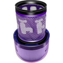 Whispering V12 Slim Detect Absolute Extra/total Clean/elektrikli Süpürge 971517-01 Için 4 Adet Hepa Filtre (Yurt Dışından)