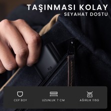 Enchen K8 Suya  Taşınabilir Seyahat Boy Çift Yönlü Kavisli 3d Döner Başlıklı  Şarjlı Tıraş Makinesi