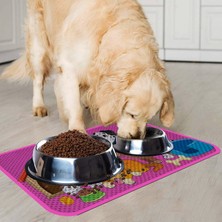Köpek Mama ve Su Kabı Altı Paspası 72 x 43 cm