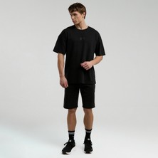Everlast Ever Relaxed Oversize Erkek Siyah T-SHIRT.167