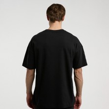 Everlast Ever Relaxed Oversize Erkek Siyah T-SHIRT.167