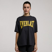 Everlast Ever Classics Oversize Kadın Gri T-SHIRT.294