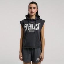 Everlast Authentic Boxing Wmn Oversize Antrasit Kadın Kolsuz Sweatshirt