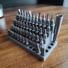 6mm Altıgen Tornavida Bitleri Için Basit Organizatör THN4904311