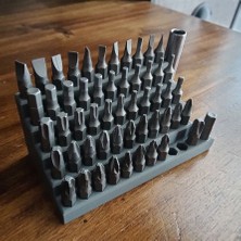 6mm Altıgen Tornavida Bitleri Için Basit Organizatör THN4904311