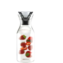 Linanware Karaf Sürahi Cam Şişe Çelik Kapak 1200 ml Dsg-28