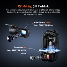 70mai Yeni HDR Arka Kamera RC14, 1080P, Sadece X800 ile Uyumlu Geri Görüş Kamerası