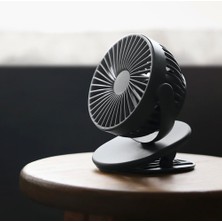 Yunpaly Solove Klipsli 360 Derece Yönlenebilir 3 Seviyeli Hızı Telsiz Fan (Yurt Dışından)