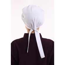 Bilenn Tekstil Tesettür Bone - 101 Beyaz