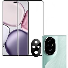 Apsuwa  Honor 200 Pro Kamera Lens Koruyucu + Ekran Koruyucu Polymer Nano Ekran Kavisini Kaplar