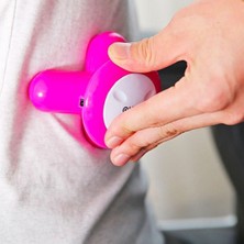 Mimo Robinanka 3 Başlıklı Titreşimli USB Şarjlı Mini El Masaj Aleti