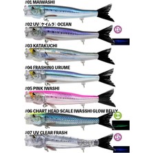 Little jack bilhouette popper 135mm 37gr suni yem