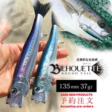 Little jack bilhouette popper 135mm 37gr suni yem